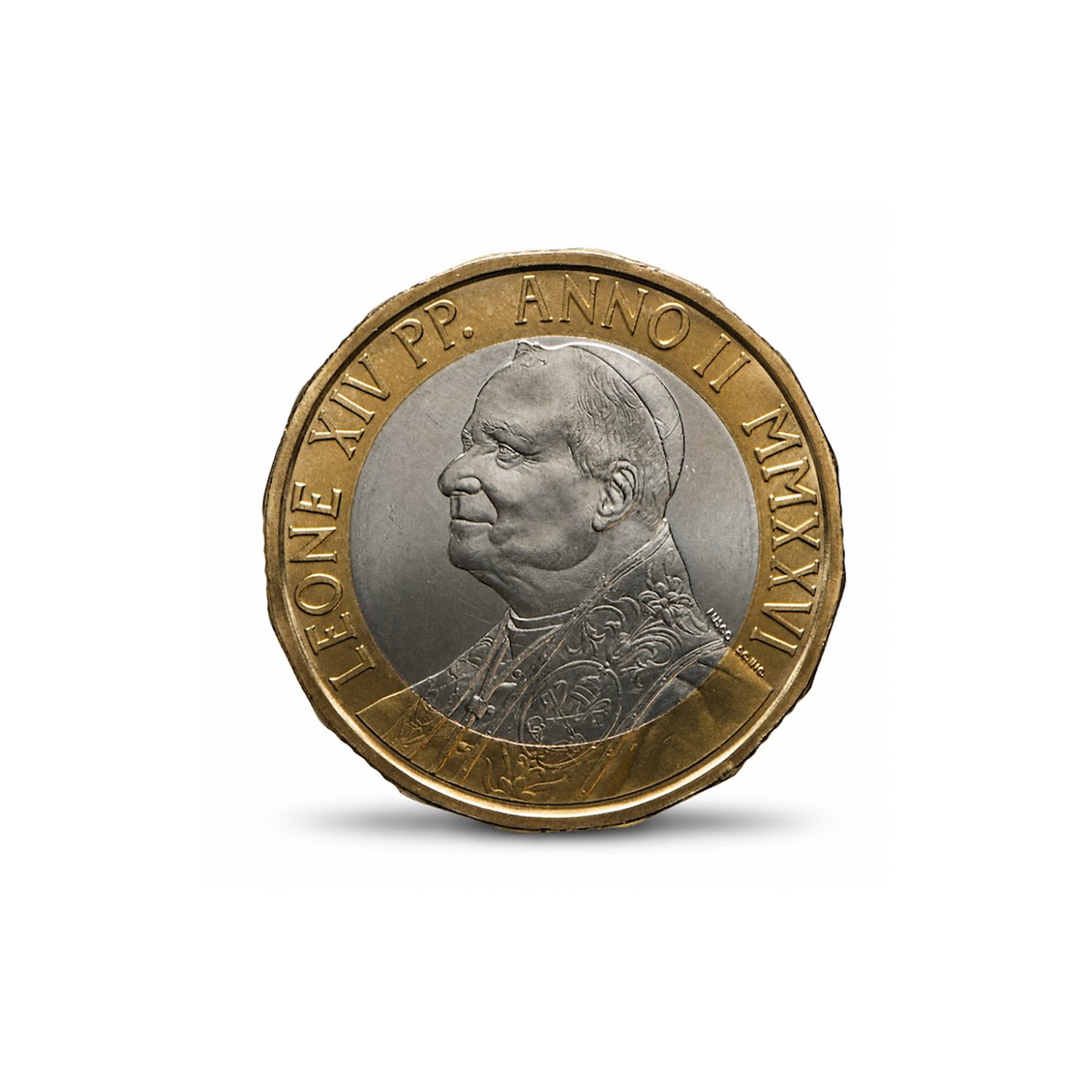 Vatican City mints new coins featuring the face of Pope Leo XIV